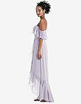 Side View Thumbnail - Moondance Off-the-Shoulder Ruffled High Low Maxi Dress