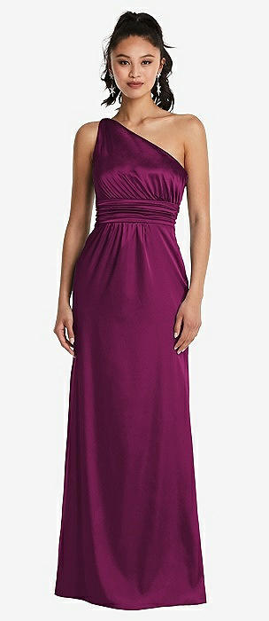 David's bridal sale merlot dress