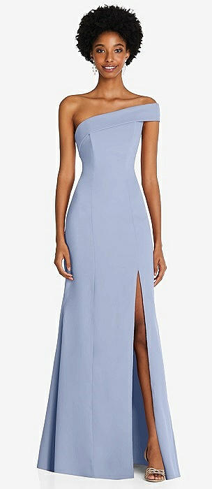 After Six Sky Blue Maxi Bridesmaid Dresses