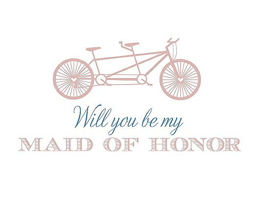 Will You Be My Maid of Honor - Bike