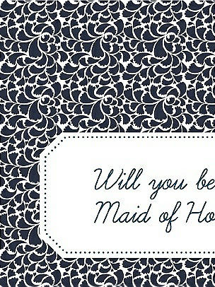 Will You Be My Maid of Honor Card - Petal