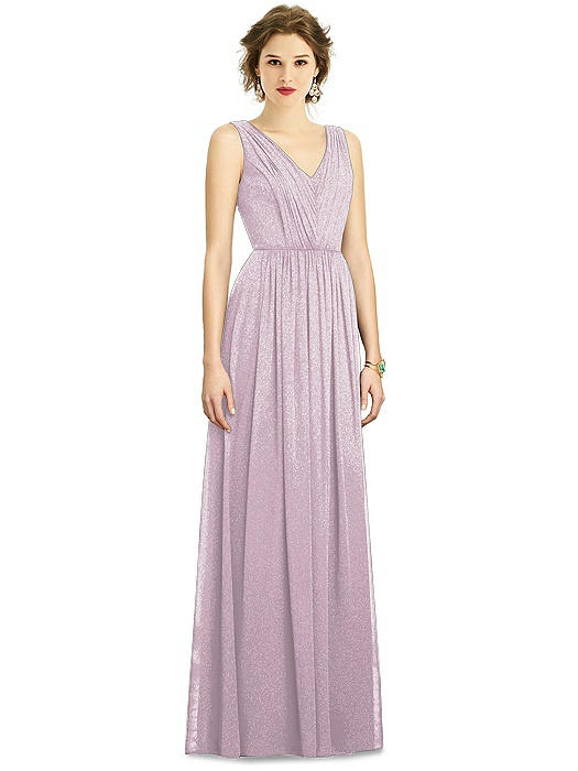 Dessy Shimmer Bridesmaid Dress 3005LS On Sale