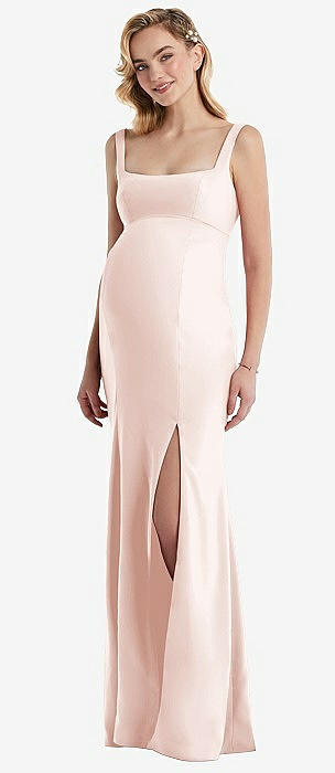 Dusty rose maternity sales bridesmaid dress