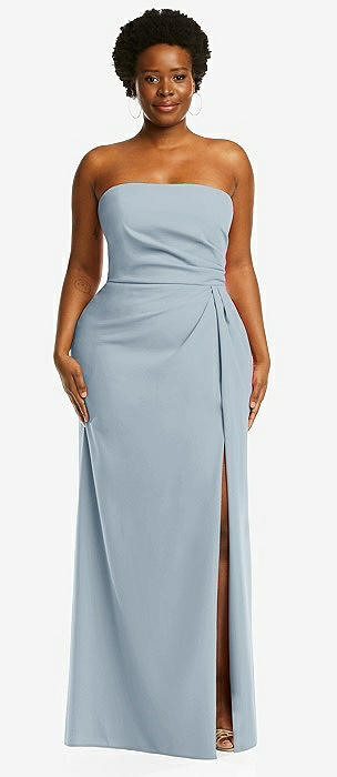 mist bridesmaid dress