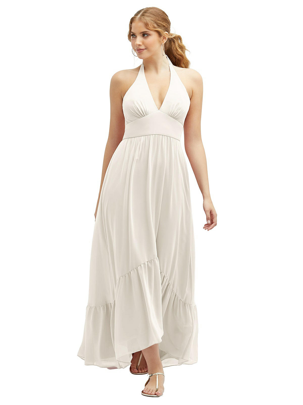 Buy Bridesmaids Dresses Online  After Six High-Low Bridesmaid Dress in Lux  Charmuese 3113