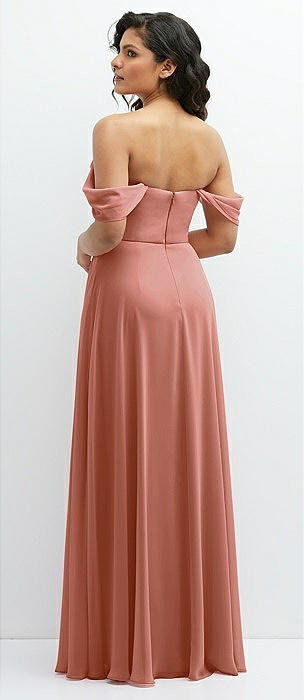 Desert Rose Lux Chiffon Bridesmaid Dresses