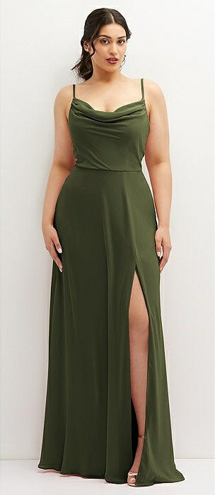 Olive Green Bridesmaid Dresses