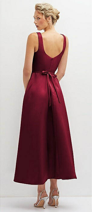 Wedding dress best sale with burgundy sash