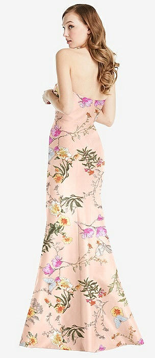 Butterfly Botanica Pink Sand Floral Bridesmaid Dresses