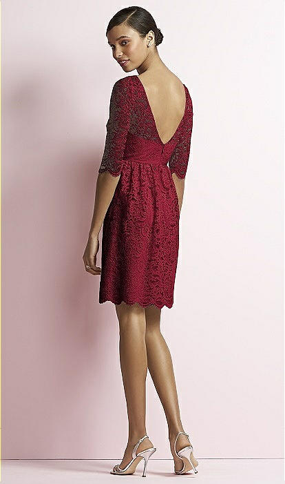 Jenny yoo burgundy store dress