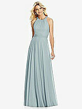 Breezies Sleep Dress with Lace Detail- SKY BLUE,X-LARGE A573640
