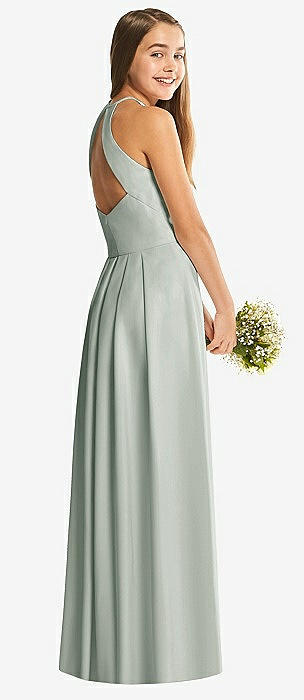 Mint Green Junior Bridesmaid Dresses