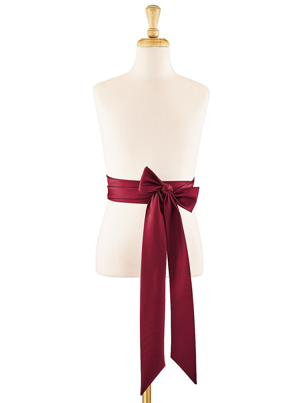 Burgundy sash best sale