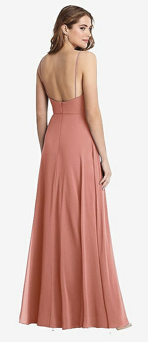 Desert Rose Lux Chiffon Bridesmaid Dresses