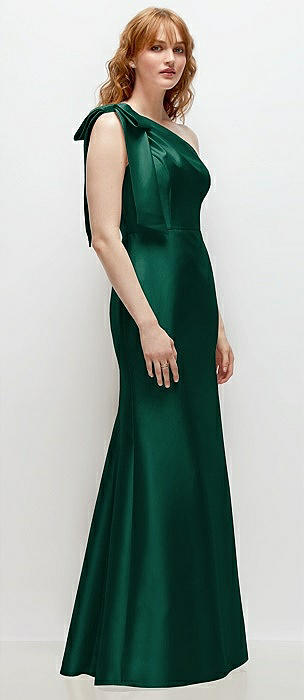 Hunter Green Bridesmaid Dresses