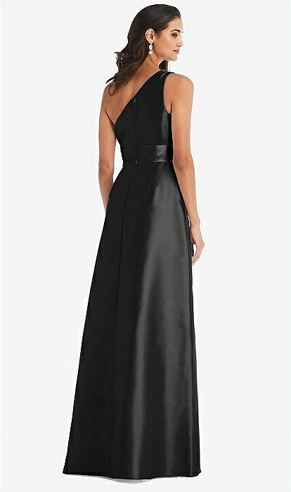 Alfred sung sales black bridesmaid dress