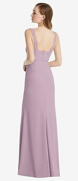 Purple empire best sale waist dress