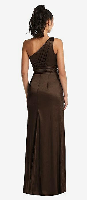 Short Espresso Bridesmaid Dresses