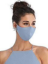 Alt View 2 Thumbnail - Cloudy Soft Jersey Reusable Face Mask
