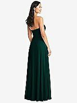 Rear View Thumbnail - Evergreen Bella Bridesmaids Dress BB132