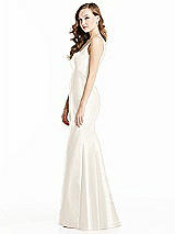 Side View Thumbnail - Ivory Bella Bridesmaids Dress BB135