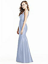 Side View Thumbnail - Sky Blue Bella Bridesmaids Dress BB135