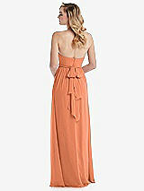 Alt View 7 Thumbnail - Sweet Melon Empire Waist Shirred Skirt Convertible Sash Tie Maxi Dress