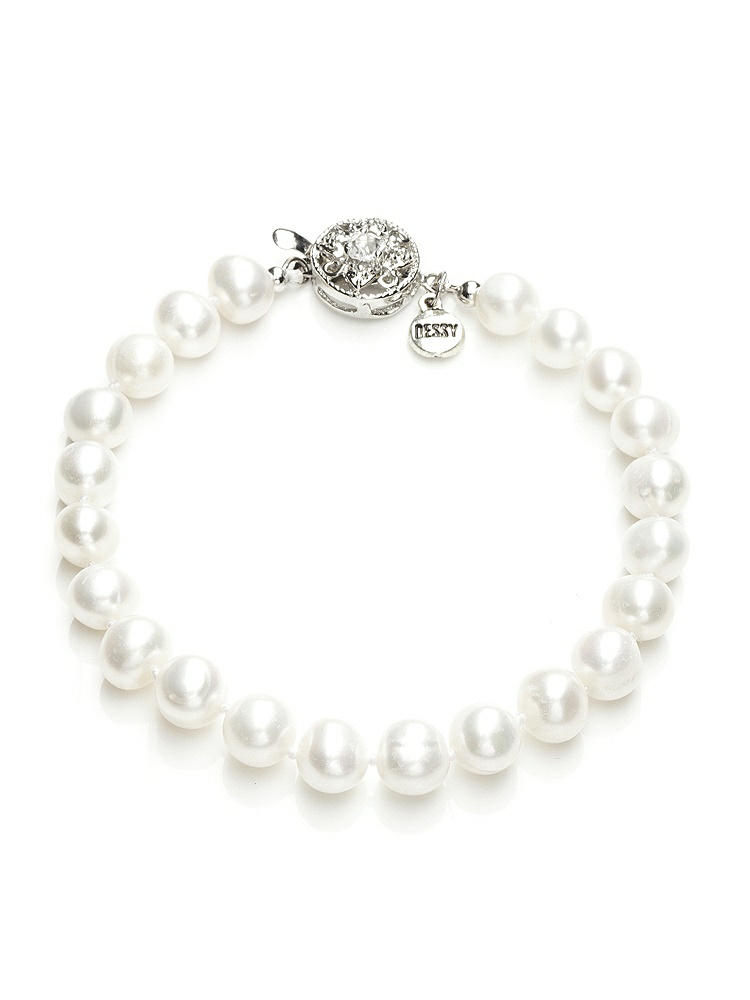Front View - Natural Genuine Freshwater Pearl Bracelet
