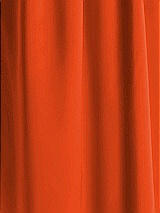 Front View Thumbnail - Tangerine Tango Matte Satin Fabric by the Yard