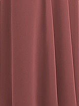 Front View Thumbnail - English Rose Sheer Crepe Fabric by the Yard