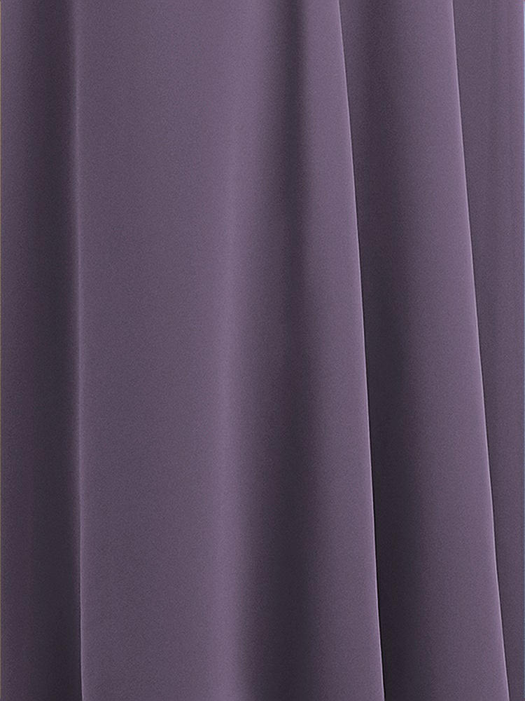 Front View - Lavender Sheer Crepe Fabric by the Yard