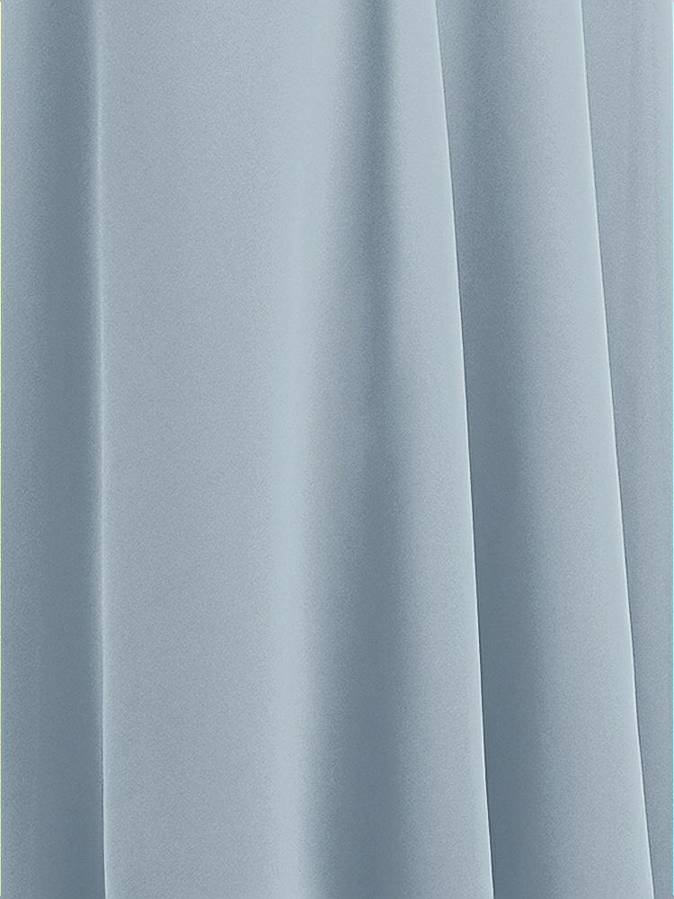 Front View - Mist Sheer Crepe Fabric by the Yard