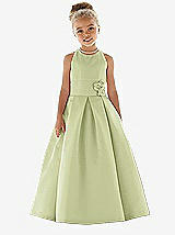 Front View Thumbnail - Mint Flower Girl Dress FL4022