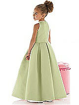 Rear View Thumbnail - Mint Flower Girl Dress FL4022