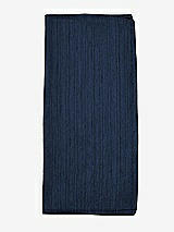 Front View Thumbnail - Midnight Navy Dupioni Pocket Squares by After Six