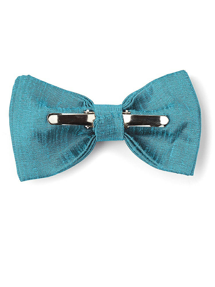 Back View - Fusion Dupioni Boy's Clip Bow Tie by After Six