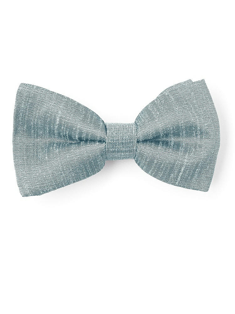 Front View - Mystic Dupioni Boy's Clip Bow Tie by After Six