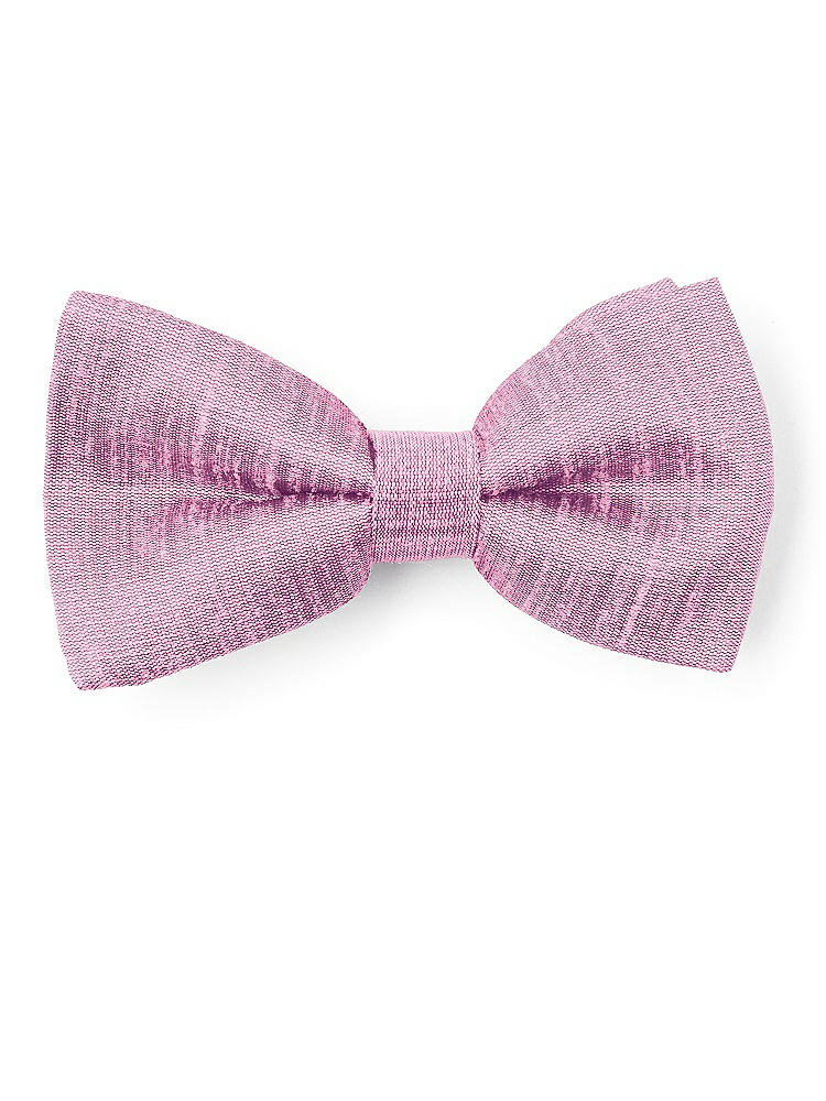 Front View - Begonia Dupioni Boy's Clip Bow Tie by After Six