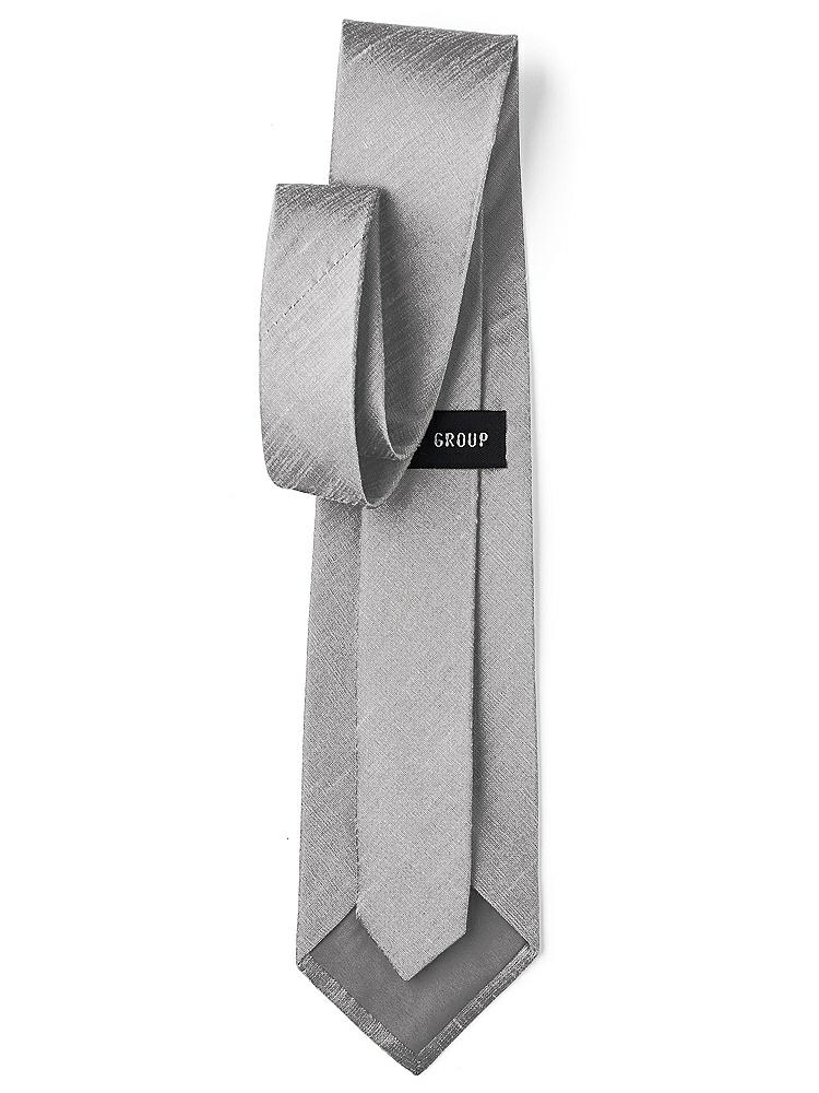 Back View - Quarry Dupioni Boy's 50" Necktie by After Six