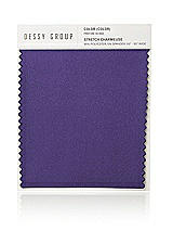 Front View Thumbnail - Regalia - PANTONE Ultra Violet Stretch Charmeuse Swatch