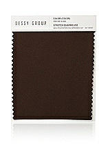Front View Thumbnail - Espresso Stretch Charmeuse Swatch
