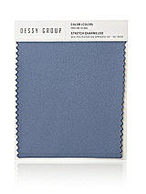 Front View Thumbnail - Larkspur Blue Stretch Charmeuse Swatch