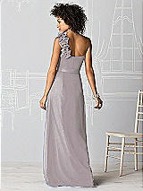 Rear View Thumbnail - Cashmere Gray After Six Bridesmaids Style 6611