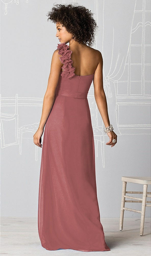 Back View - English Rose After Six Bridesmaids Style 6611
