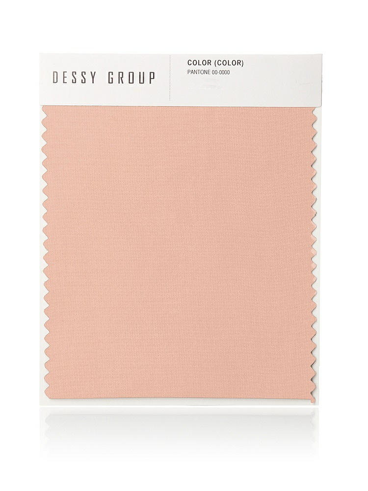 Front View - Pale Peach Lux Chiffon Swatch