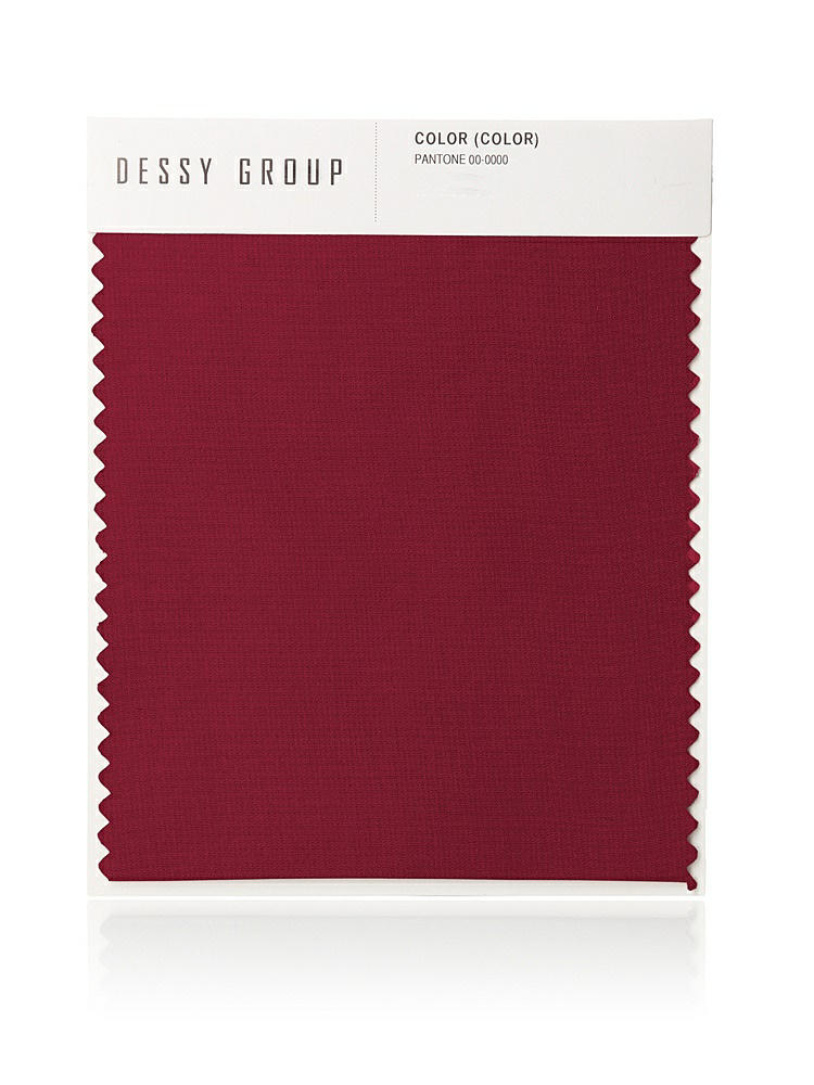 Front View - Burgundy Lux Chiffon Swatch