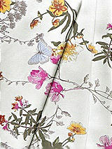 Front View Thumbnail - Butterfly Botanica Ivory Lux Chiffon Fabric by the Yard