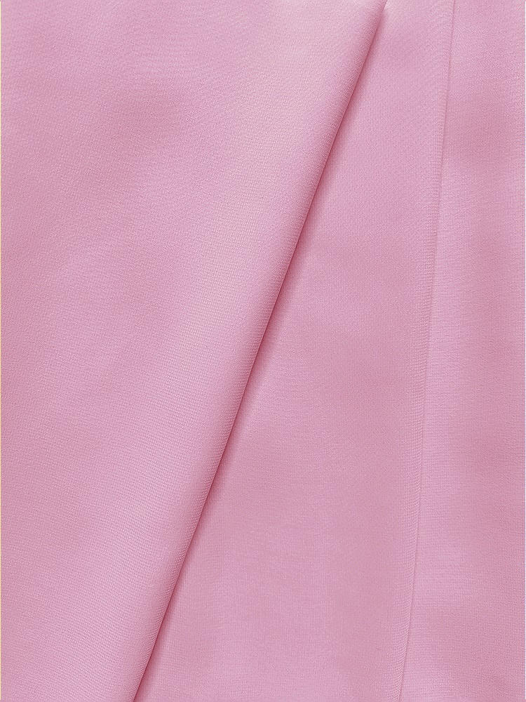 Front View - Powder Pink Lux Chiffon Fabric by the Yard