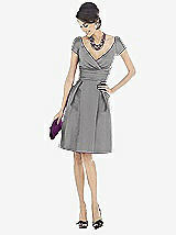 Front View Thumbnail - Quarry Alfred Sung Bridesmaid Dress D500