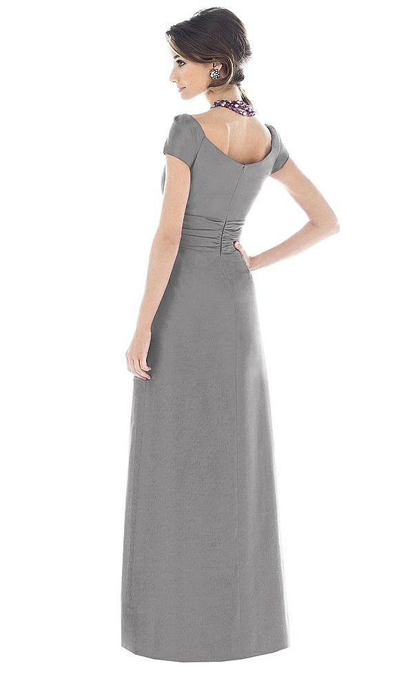 Back View - Quarry Alfred Sung Bridesmaid Dress D501